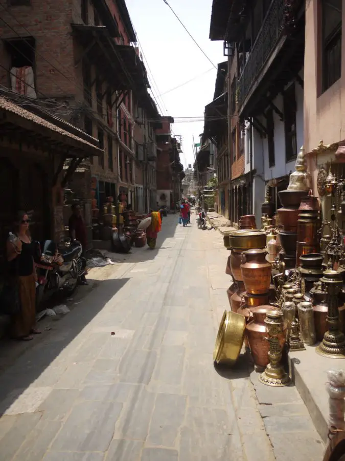 Patan back streets, Nepal