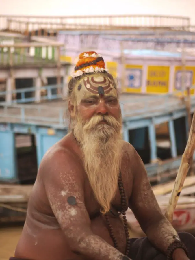 Sadhu on the Ghats, Varanasi