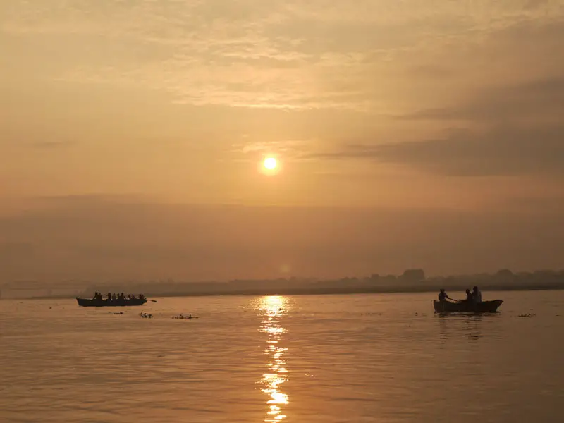 Sunrise over the Ganges, Varanasi