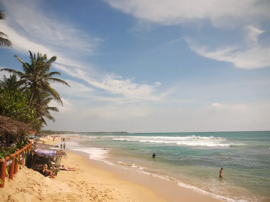 Hikkaduwa Beach, Sri Lanka.