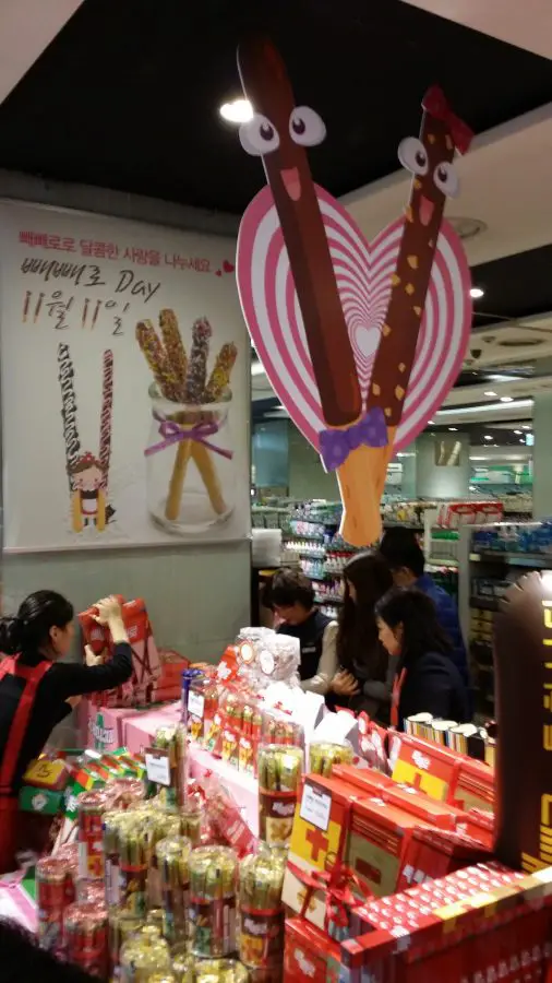 Display for Pepero Day