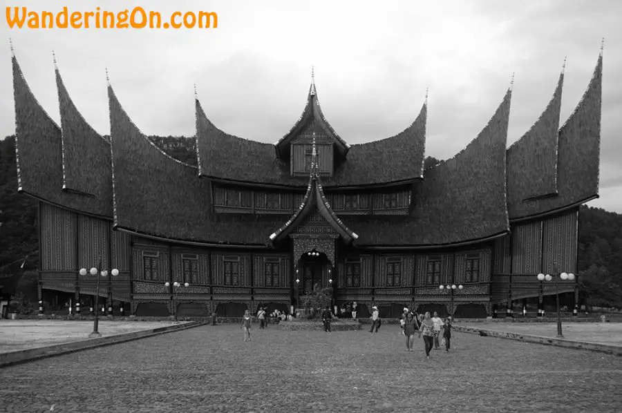 King’s Palace in Pagaruyung, Sumatra, Indonesia