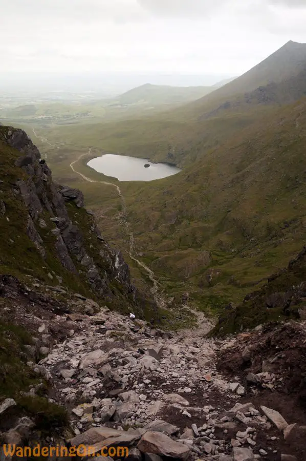Looking down the Devil's Ladder