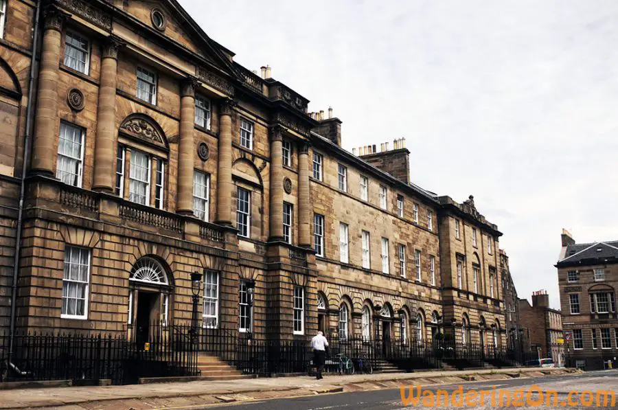 Buildings surrounding Charlotte Square, Edinburgh
