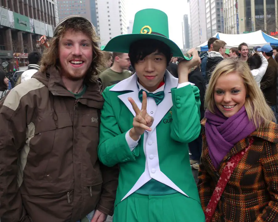 Paddy's Day in Seoul, South Korea