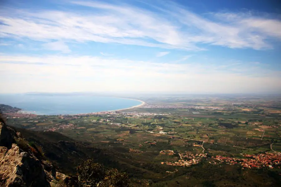 View Of The Costa Brava From Sant Pere De Rodes