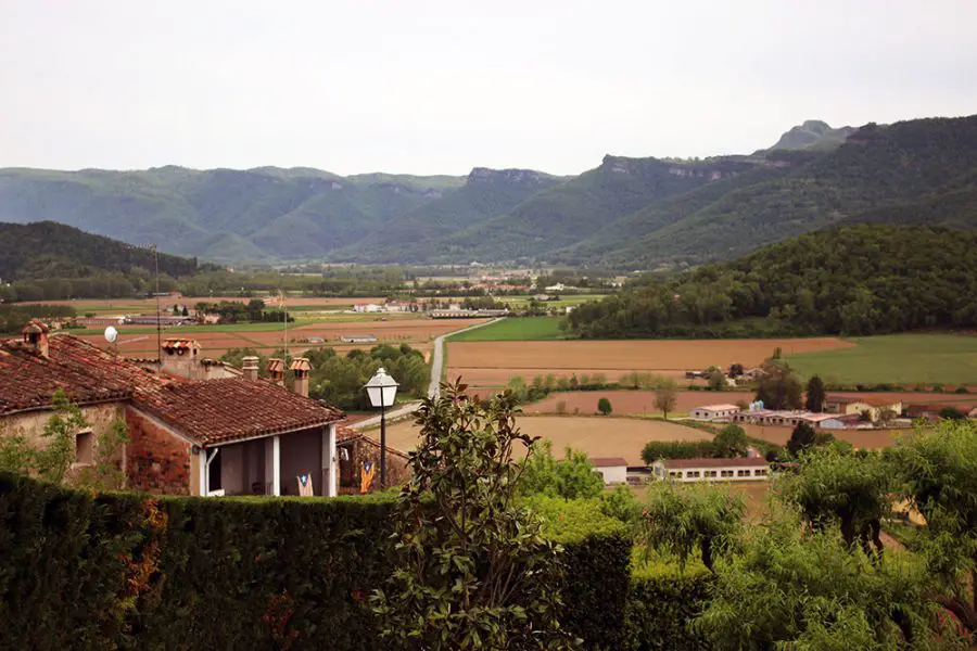 Views of Vall Den Bas from El Mallol