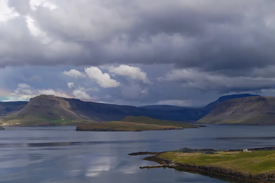 The beautiful Hvalfjörður inlet, Iceland