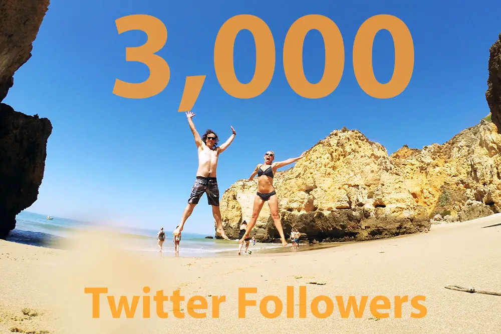 So happy to reach 3,000+ followers on Twitter
