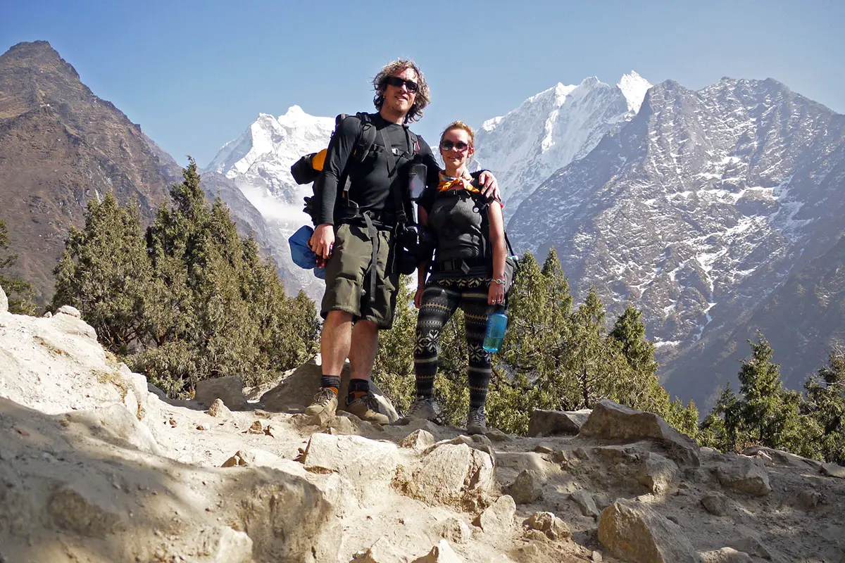 Trekking in the Himalayas on the Everest Base Camp Trek without a guide 