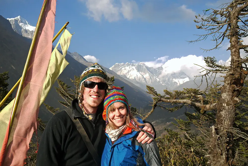 Always time for a photo while on the Everest Base Camp Trek solo | Everest Base Camp Trek unguided | Everest Base Camp Trek self-guided