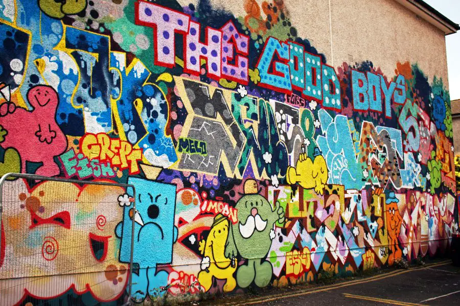 White Street Car Park graffiti art | things to do in cork city for free