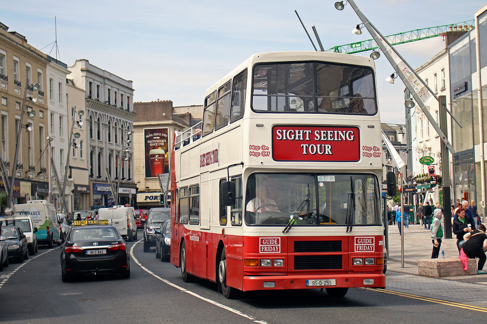 cork city tour bus