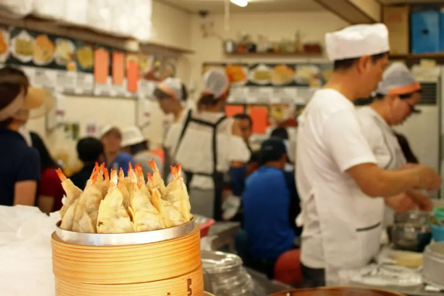 Korean dishes | Shrimp Mandu Restaurant in Seoul