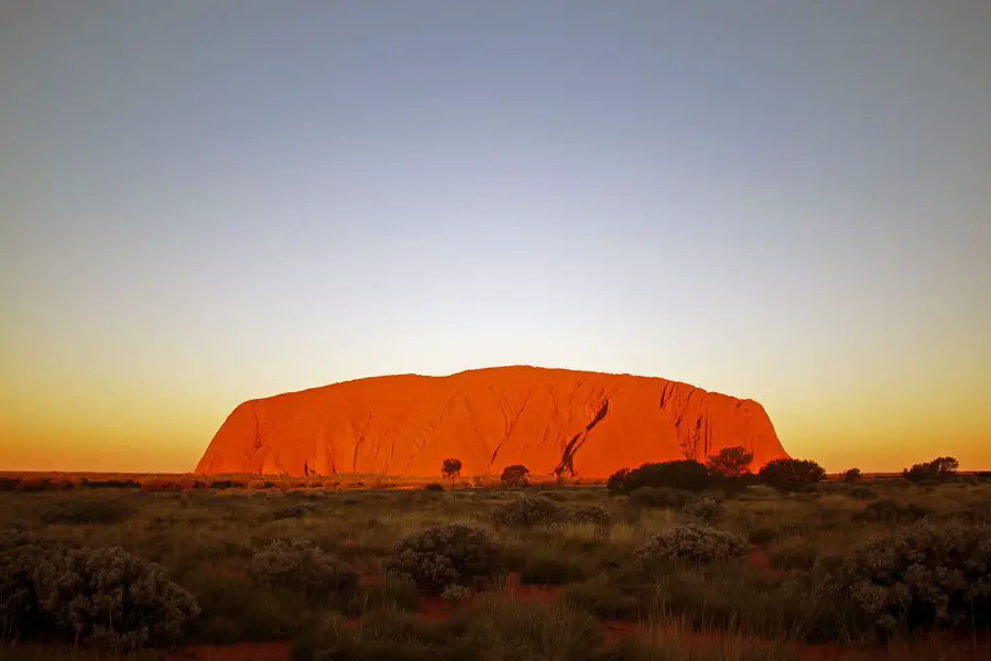Another mind-blowing sunset at Uluru