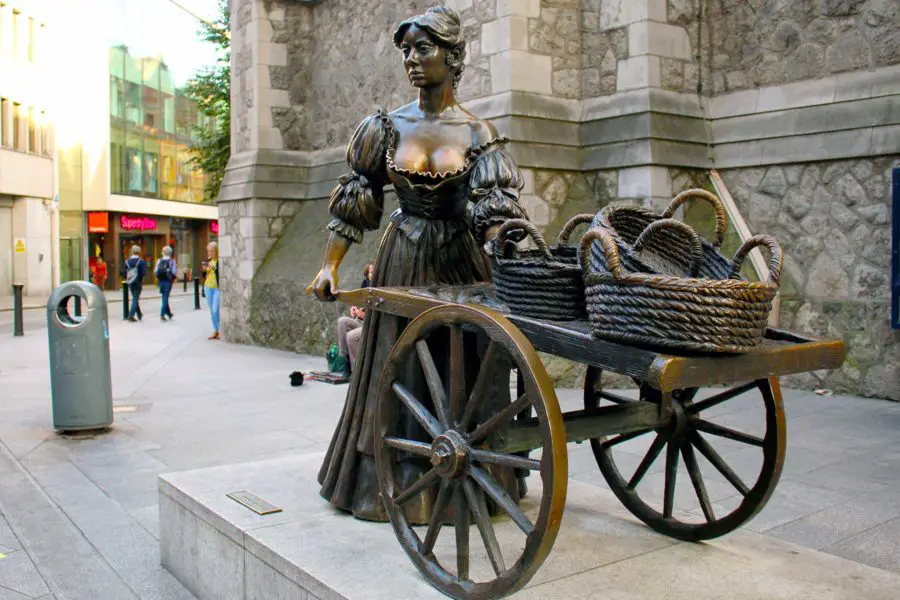 Molly Malone Statue Dublin