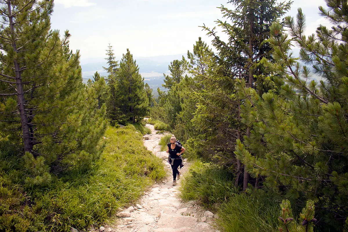 Noelle enjoying some incredible hiking in Slovakia | Jasna Slovakia | best hiking in slovakia | Tatra mountains hiking