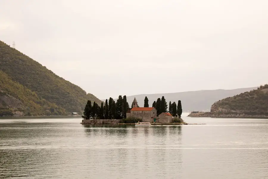 'Sveti Dorde’ or St. George Island is the only natural island in the Bay of Kotor | places to visit in Kotor