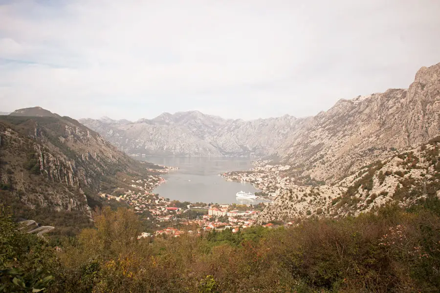 The best vantage points of the Bay of Kotor are from above | best things to do in Kotor