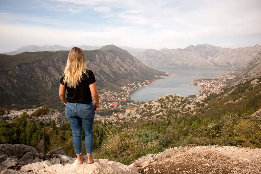 Views for days from the the Krstac Pass | Kotor must see