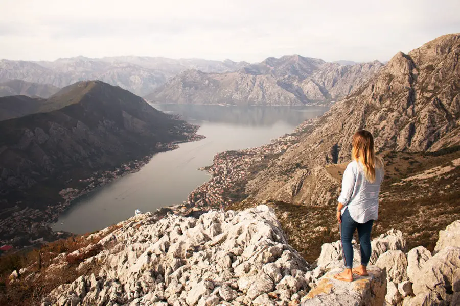 Epic views over the bay of Kotor from Krstac Pass | Best views of Kotor