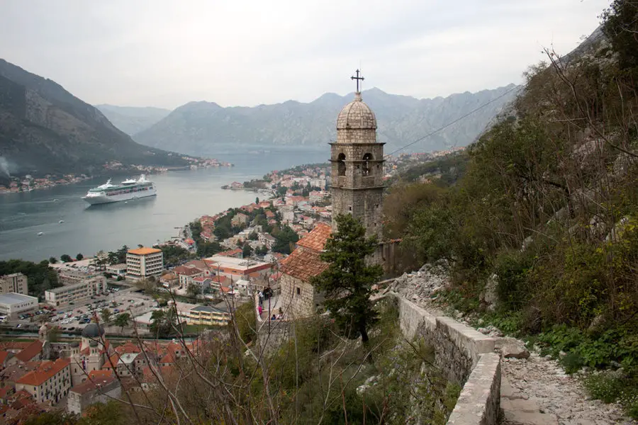 On the road to the Fort of St Ivan, the tiny  Church of Our Lady of Remedy | Bay of Kotor things to do