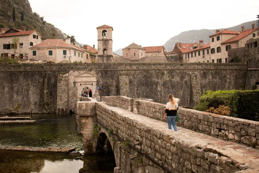 The moat on the north side entrance near the ‘Vrata od Škurde’ of Kotor | Kotor attractions