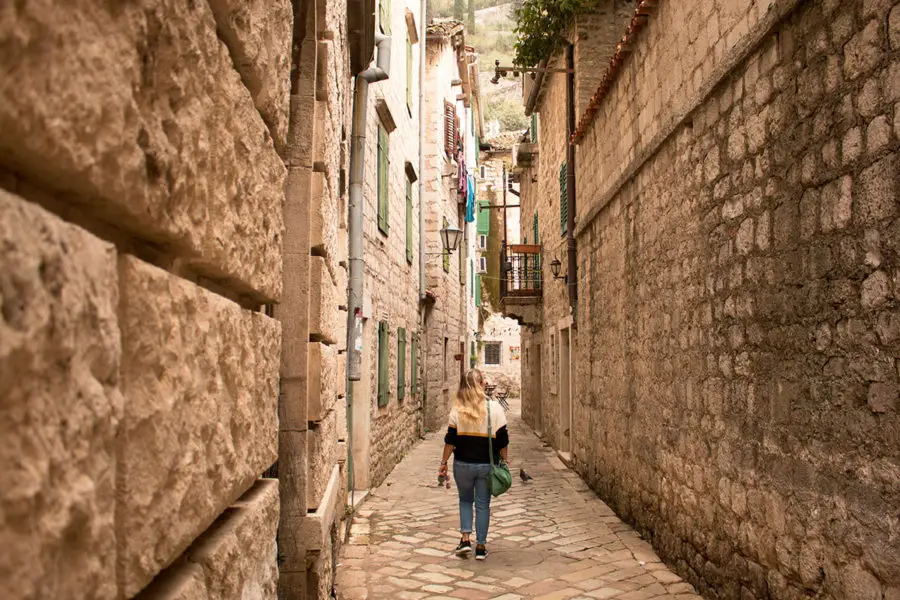 Wandering the quiet streets of Kotor's Old Town | What to do in Kotor Old Town