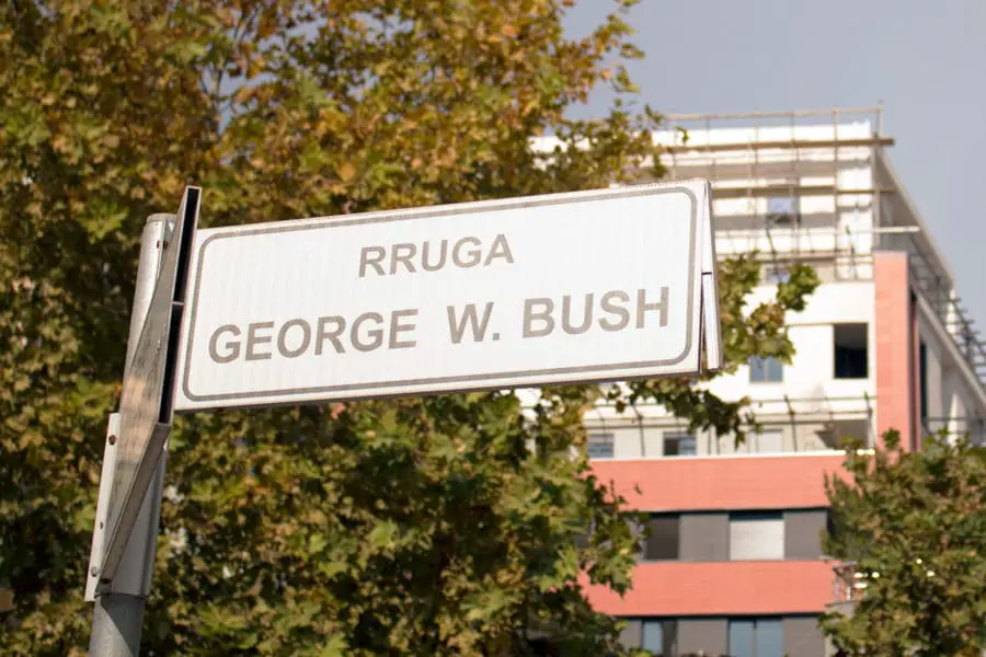 George W. Bush Street, Tirana